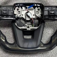 Offre exclusive Volant en fibre de carbone pour Toyota Alphard 20 30 Camry Hilux Land Cruiser LC200 LC300 Prado 120 150 200