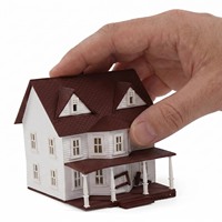 JZN5883 Maquette de maison hantée préfabriquée et peinte à l'échelle N 1:160