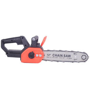 Petite <span class=keywords><strong>scie</strong></span> à chaîne pour arbres de jardin en plein air, 12 pouces, haute puissance, rechargeable, lithium-ion, moteur sans balais, compacte - Product Image 1