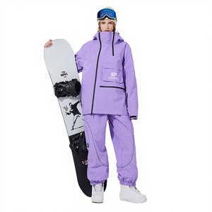 Unisex -Tex Waterproof Windproof Breathable <b>Ski</b> & Snowboard Suit Outdoor Winter <b>Jacket</b> & Pants with Plus Size Features - Product Image 4