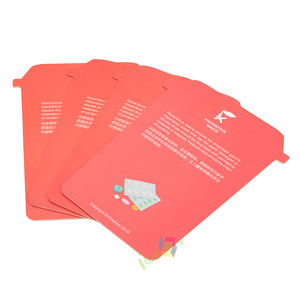 Campioni gratuiti di natale Tag regalo personalizzato personalizzato del titolare della <span class=keywords><strong>carta</strong></span> regalo dell'insegnante - Product Image 2