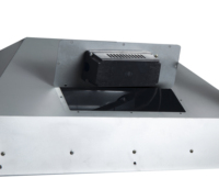 Campana Extractora Profesional de Acero Inoxidable con Doble Motor y Flujo de Aire de 1600 CFM, Certificación ETL, Bajo Nivel de Ruido, 1 Año de Garantía