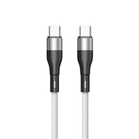 Kabel sinkronisasi Data, kabel pengisian daya micro-usb 1m Tipe C kustom, kabel kompatibel dengan pengisian daya Cepat 5A