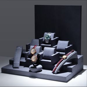 ชั้นวางนาฬิกาหรูระดับไฮเอนด์ชั้นวางนาฬิกาแบบเคาน์เตอร์ที่วางนาฬิกาชั้นวางหมอนน้ำหนักเบาถาดเก็บของสำหรับใส่เครื่องประดับ - Product Image 2