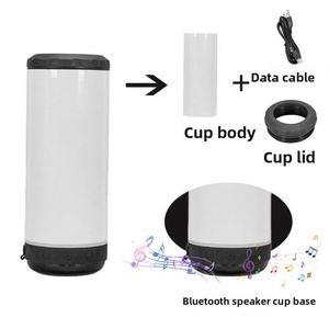 Mini Termo con Altavoz Bluetooth de 16 oz, Sublimable, de Acero Inoxidable 304, Botella de Agua Portátil para Publicidad >24 - Product Image 4
