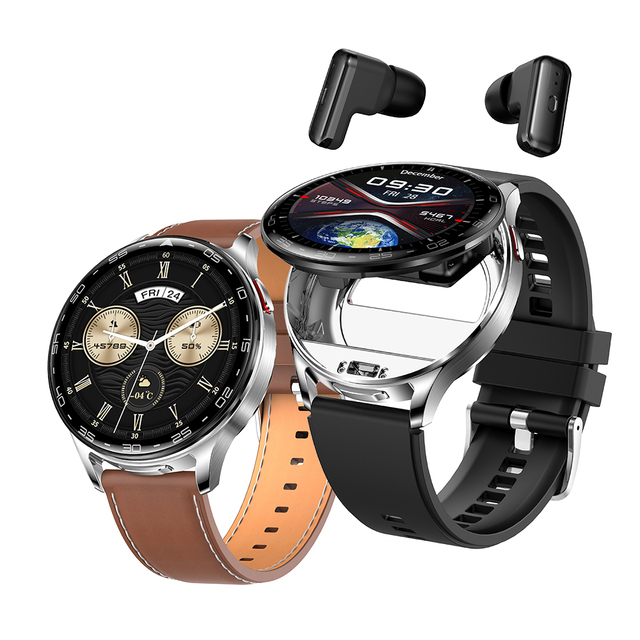 T97 Sport Health Monitoring TWS Smartwatch and Earbud Combo Smart Watch Wireless Earbuds Watch 2 in 1 Combo