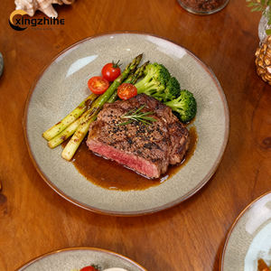 Набор керамической посуды из каменной керамики – для западной кухни, стейков, безопасен для посудомоечной машины и духовки, экологичный, легкий люкс, для дома и вечеринок - Product Image 6