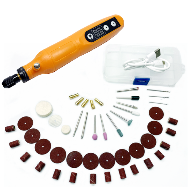 USB Charging Wireless Engraving Machine 208 Speed Control Micro Drill Jewelry Engraving Polishing Manicure Tool
