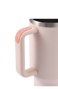 Tumbler Ecologico Personalizzabile Mini Tazza con Logo Personalizzato Tumbler Isolato 40oz in Acciaio Inox StanCup 30oz con Manico e Coperchio con Cannuccia - Product Image 6