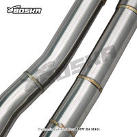 Sistema de Escape Catback de Lujo Boska para X3/X4 M40i 3.0T 2018-2025, Tubo de Acero Inoxidable de 1.5mm, Sistema de Válvulas de Alto Flujo, 3 Años de Garantía