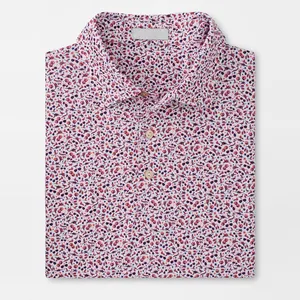 थोक नए फैशन ओवरसाइज 4 तरह से खिंचाव अजीब दिखने वाला गोल्फ पोलो टी शर्ट पुरुषों के लिए कस्टम पोलो शर्ट