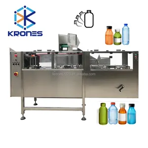 KRONES KLP-200 completamente automatica certificazione orizzontale CE 50-5000ml bottiglia per animali domestici riordinatore