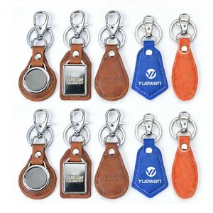 Llavero de Cuero PU de Alta Calidad con Logotipo Personalizado al por Mayor, Regalo Promocional para Empresas - Product Image 3