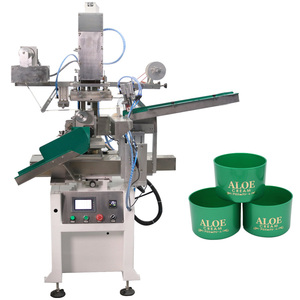Tự động khí nén Ly quay chai nhựa nắp stamper dập nóng lá Máy in - Product Image 1