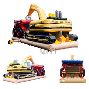 Château gonflable avec toboggan, parcours d'obstacles, camion gonflable, château gonflable commercial, château gonflable pour enfants - Product Image 3