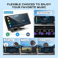 10,26-Zoll-Touchscreen-Auto-GPS-Navigation Integrierte Maschine Vorder- und Rückaufnahme 1080P Hochauflösender Fahrtenschreiber