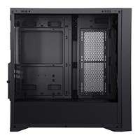 Boîtier PC Gamer AOJIE en Gros OEM ATX Matx Itx Mid Tower Chassis de Bureau Gabinete Gamer PC 220A05 Noir
