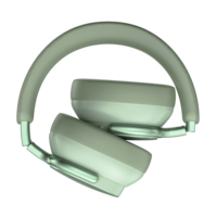 Casque audio anti-bruit pliable supra-auriculaire à isolation passive avec transducteur dynamique de 40 mm pour la vente en gros