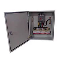 Boîte de distribution d'énergie électrique personnalisée en acier série DAMO TPN OEM ODM, 8/12/16/24/36 voies, panneau de commande MCB/MCCB, 220-400V 250A