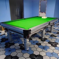 Vente en gros d'usine, style chinois bon marché, bar de Club de 8 balles, table de billard de billard standard de qualité haut de gamme