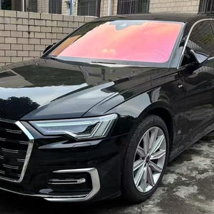 1,52*30m Sunset Red Chameleon Tint Film 80vlt Auto Aislamiento térmico Película DE PRIVACIDAD Extraíble Fotocromático Car Solar Window Tint - Product Image 3