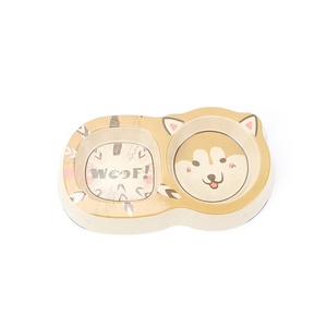 Sıcak satış çift hayvan mama kabı sağlık seramik Facebook çift <span class=keywords><strong>Pet</strong></span> köpek kedi su kasesi köpek maması kasesi - Product Image 2