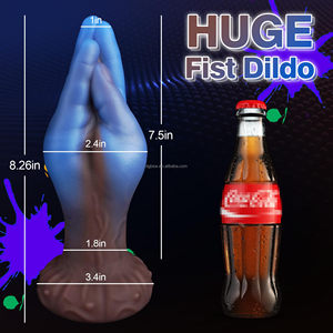 Énorme Godemiché Alien Géant pour Fisting, Grand Plug Anal en Forme de Main Alien Fantaisie avec Ventouse, Godemiché en Silicone Souple à Nœud Artificiel - Product Image 2