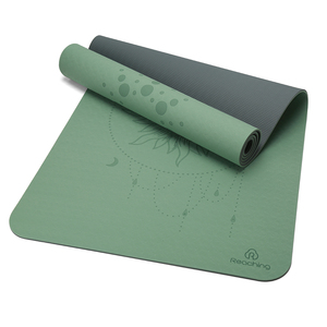 Tapete de <span class=keywords><strong>Yoga</strong></span> Ecológico Antideslizante de 6mm de Grosor, con Logotipo y Patrón Personalizados, de Alta Calidad, en TPE - Product Image 2
