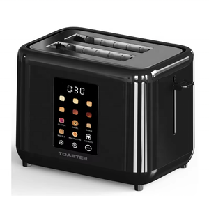 Elektrischer 2-Scheiben-<span class=keywords><strong>Toaster</strong></span> mit großem Touchscreen, digitalem Timer und variabler Bräunungssteuerung für den Hausgebrauch - Product Image 5