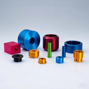 Componentes Estructurales de Aleación de Aluminio Mecanizados por CNC Personalizados con Acabado Anodizado para Equipos de Automatización Industrial - Product Image 3