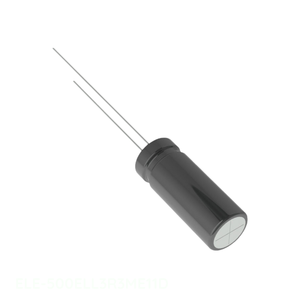 Condensateur radial en aluminium ELE-500ELL3R3ME11D, canal fabricant, 3,3 µF, traversant, 20 %, 50 V - Product Image 1