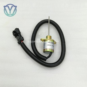 วาล์วโซลินอยด์หยุดเครื่องขุดรุ่น 1503ES-12A5UC9SCC28 สำหรับ U-15 U-17 U-30 KX135 และอะไหล่เครื่องจักรก่อสร้างอื่นๆ - Product Image 6