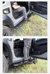 Marchepieds latéraux plats tout-terrain avec protection pour Jimny 2007-2017 – Pièces auto OEM personnalisées - Product Image 5