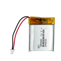 Batterie polymère au lithium rechargeable 303040 3.7V 300mAh, cellule Li-Po pour écouteurs Bluetooth, bracelet intelligent 303450 383450 402025