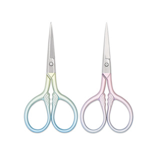 Makeup Scissors Stainless Steel Sharp Blade For Eyebrows Eyelashes Nose Hair Trimming Beauty Tool - Product Image 3