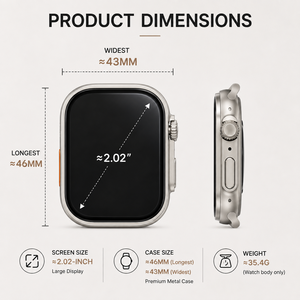 ชุดคอมโบนาฬิกาอัจฉริยะ T3000 Ultramaxsmart รุ่นสี่เหลี่ยม พร้อมฟังก์ชั่นติดตามสุขภาพ หน้าจอ TFT ขนาด 44-49 มม. สำหรับทุกเพศ ตัวเรือนเหล็ก สายยาง ใช้เวลาจัดส่ง 11-30 วัน - Product Image 2