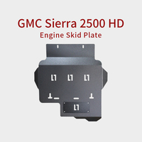 Protection de carter moteur, protection de réservoir d'eau, protection de boîte de transfert, plaque de protection de carter moteur pour GMC Sierra 2500