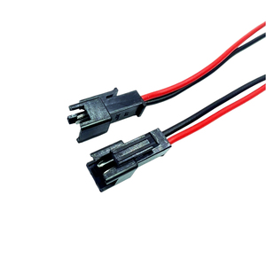 Connettore LED SM2.54 Personalizzato a 2, 3, 4, 5, 6 Pin, Maschio e Femmina, con Cavo Pigtail a 2, 3, 4, 5, 6 Pin, Lunghezza Totale - Product Image 1