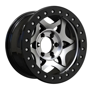 Jantes de voiture 16 17 18 19 20 21 4x4 6x139.7, design concave, couleur personnalisée, roues Beadlock tout-terrain pour Y60 Y61 Ford <span class=keywords><strong>Jeep</strong></span> <span class=keywords><strong>JK</strong></span> H2 - Product Image 2