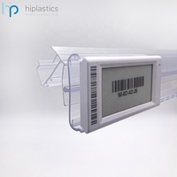 Support d'étiquette électronique à clipser en PVC Hiplastics ABINC45 pour étiquettes Hanshow Pricer Zkong