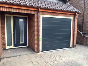 Porte de <span class=keywords><strong>garage</strong></span> automatique en aluminium hautement isolée et antivol pour usage domestique, construction durable - Product Image 3