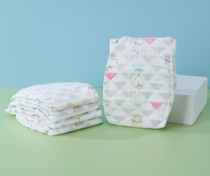 Couches lavables jetables de qualité supérieure, respirantes, avec protection anti-fuites 3D, feuille supérieure en coton biologique, certifiées CE, imprimées pour bébés - Product Image 2