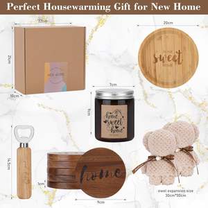 Cadeaux de pendaison de crémaillère, cadeaux de <span class=keywords><strong>maison</strong></span> neuve uniques, paniers-cadeaux pour voisins et amis, cadeaux de pendaison de crémaillère en gros - Product Image 4