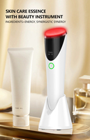 Appareil de luminothérapie rouge pour le visage et le cou – Anti-poches et raffermissant – Outil de soin de la peau