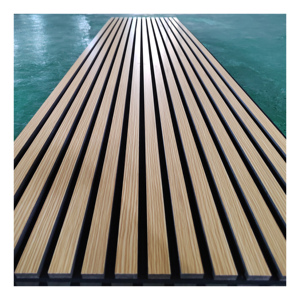 Tianyun panneau Akupanel Akusitk <span class=keywords><strong>de</strong></span> haute qualité Panneaux muraux acoustiques en placage <span class=keywords><strong>de</strong></span> bois pour panneaux muraux insonorisés intérieurs décoratifs - Product Image 5