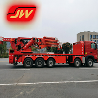Grue montée sur camion 100T |   5 essieux |   Grue hydraulique |   MAN 460HP |   Télécommande