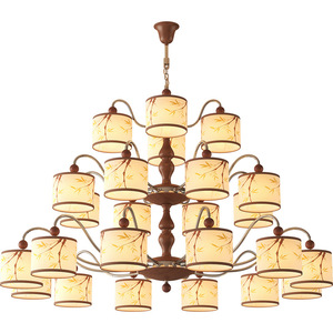 Song Dynasty Aesthetic Chandelier Multi Head <b>Led</b> <b>Light</b> For Living Room Villa High Ceiling Home Lighting - Product Image 4
