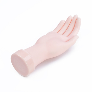 Main Artificielle d'Entraînement pour Ongles, Modèle en Latex, Outil de Présentation pour Manucure en Salon, Kit de Gros pour l'Entraînement au Nail Art Acrylique - Product Image 6