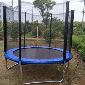 <span class=keywords><strong>Trampoline</strong></span> de saut à pied en w galvanisé avec <span class=keywords><strong>filet</strong></span> de sécurité extérieur et sac à chaussures <span class=keywords><strong>trampoline</strong></span> de 6 pieds - Product Image 4