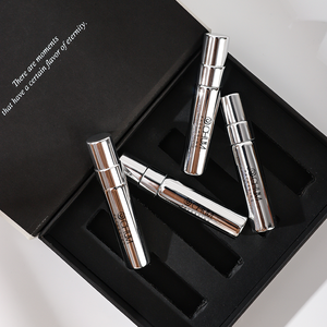 Refillable 5ml Mini rỗng Bạc vít phun chai thủy tinh nhỏ nước hoa mẫu phun Chai xịt với hộp quà tặng tùy chỉnh - Product Image 5